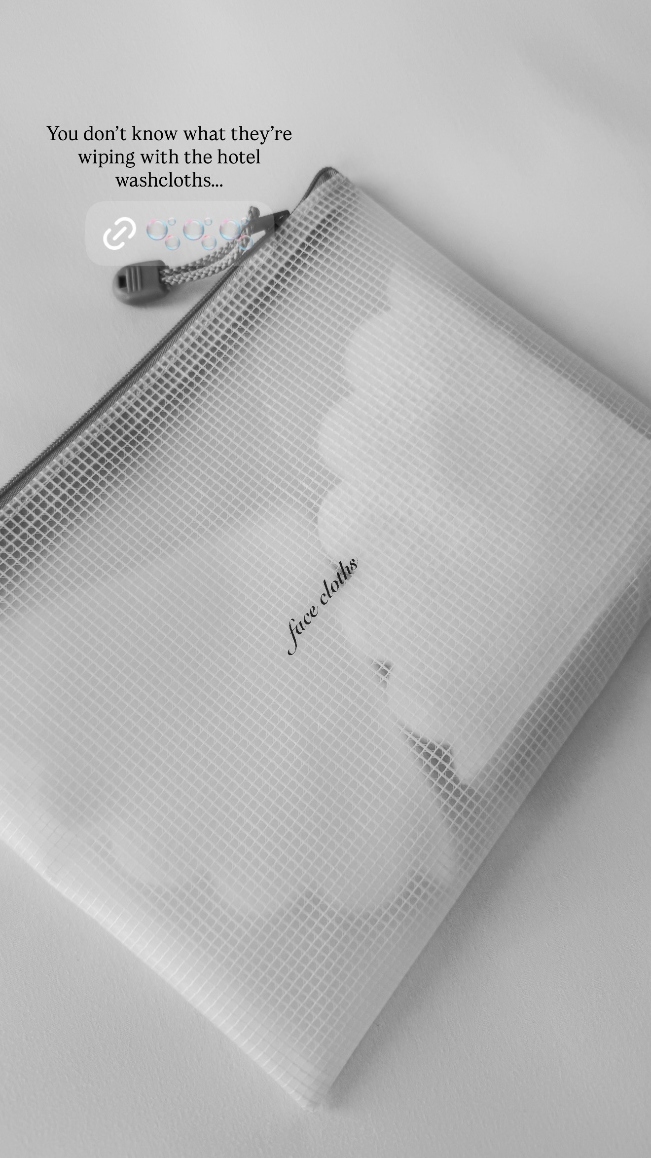 Way better than hotel washcloths.. 

 