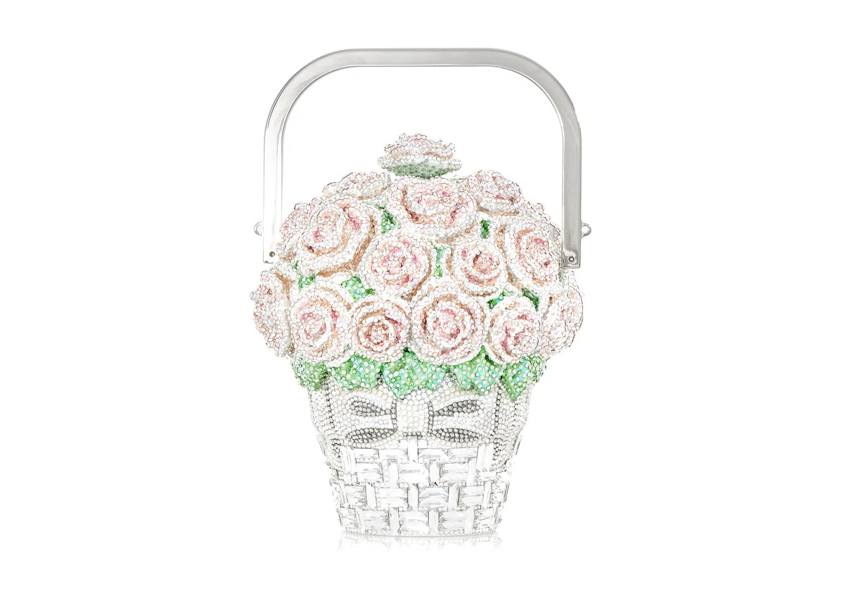 Basket of Roses Blush Bouquet Bag | Over The Moon