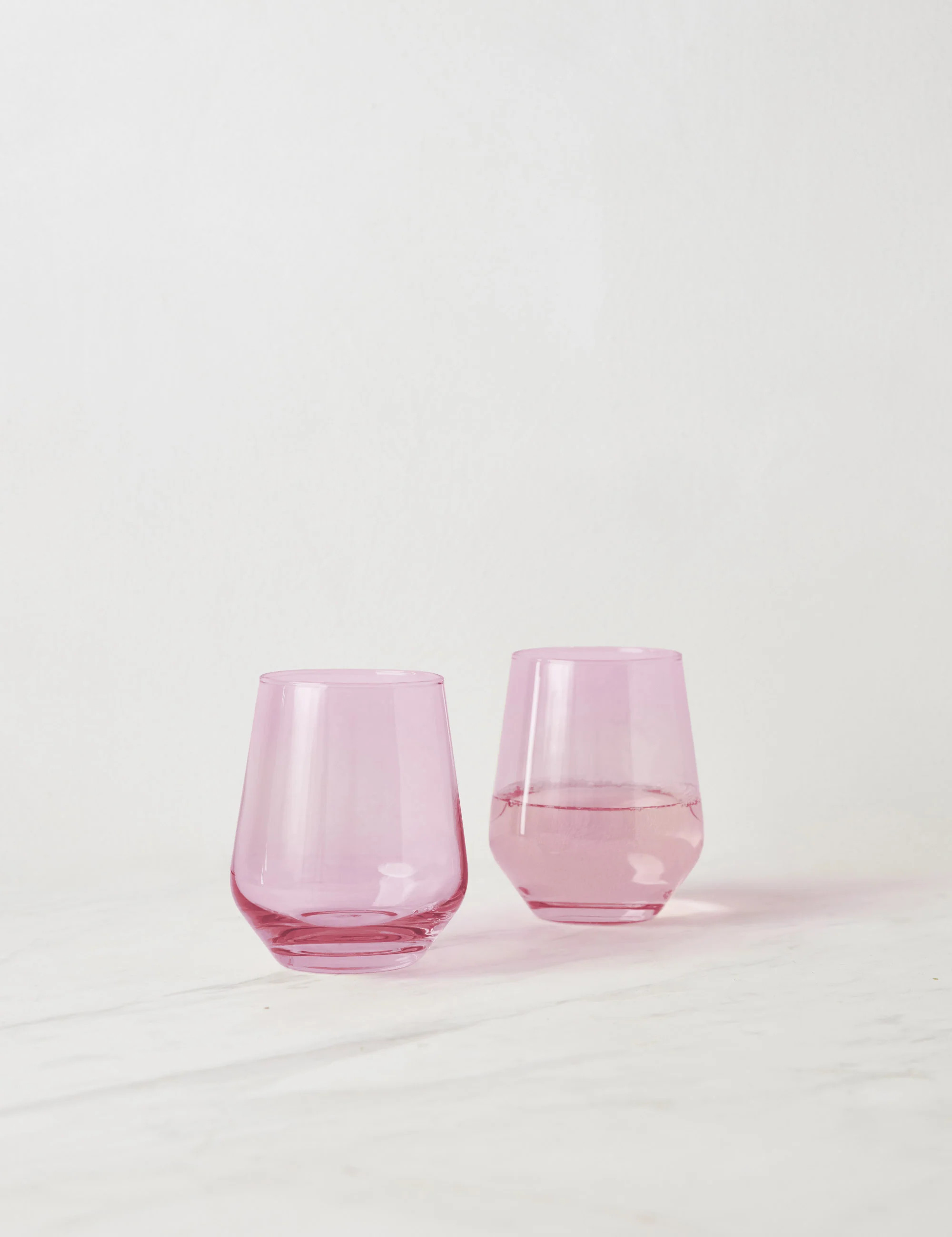 Estelle Stemless Wine Glass (Set of 2) | Lulu and Georgia 