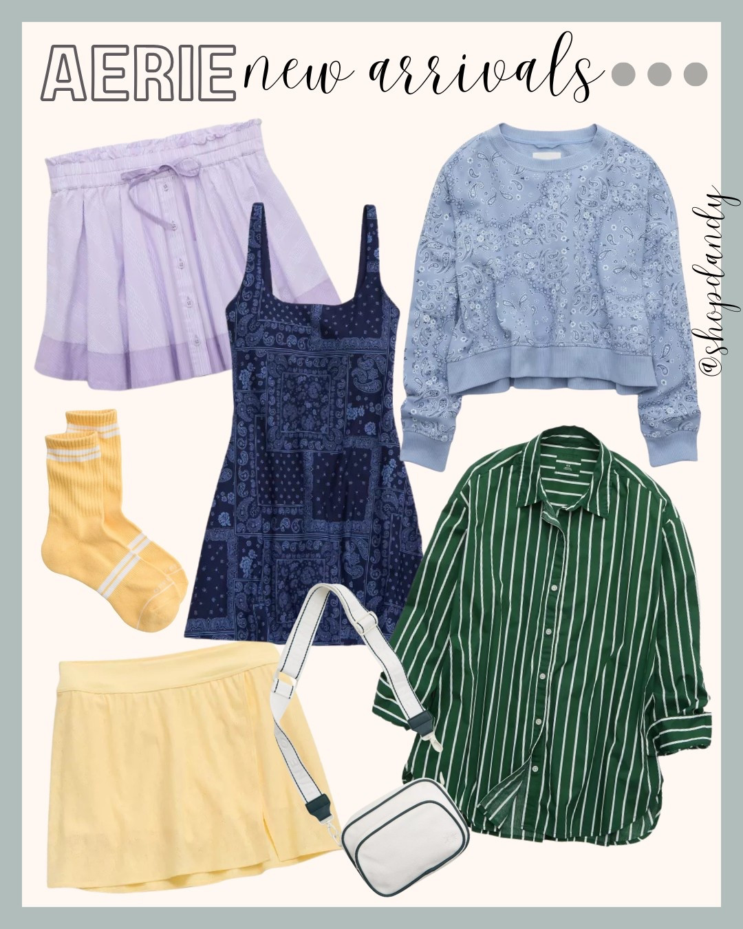 Aerie never stops!! Always obsessed with their new looks. 

#LTKSpringSale #LTKActive #LTKFindsUnder100