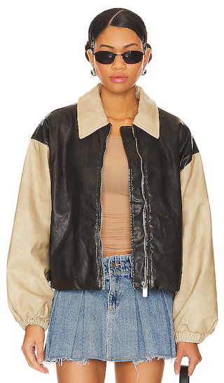 Nirvana Bomber in Camel | Revolve Clothing (Global)