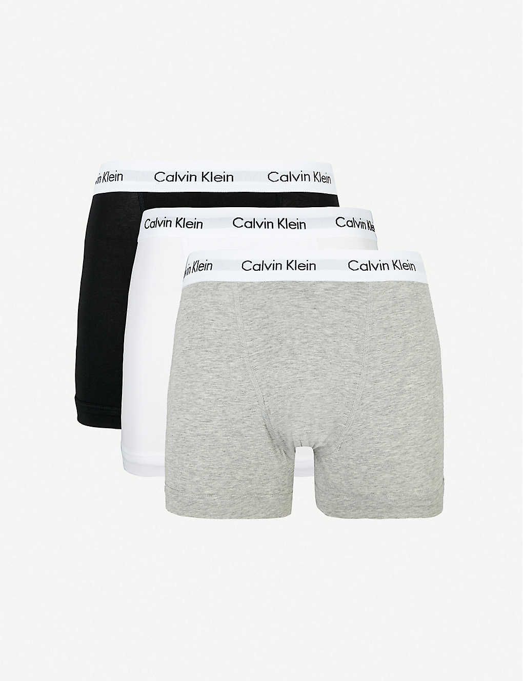 Pack of three Cotton Stretch classic-fit stretch-cotton trunks | Selfridges