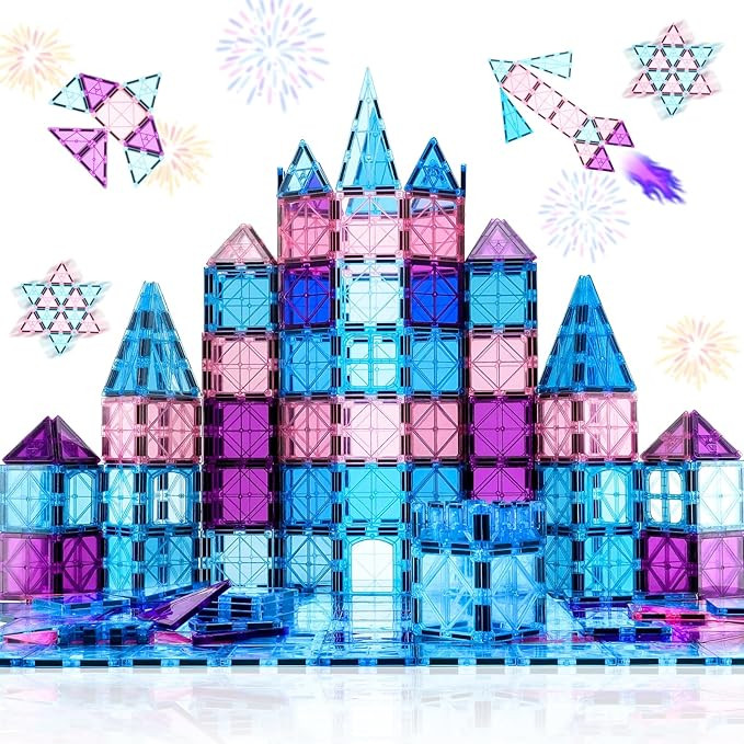 Magnetic Tiles Kids Toys for 3 4 5 6 7 8+ Years Old Boys Girls Magnet Toys Building Tiles STEM Ed... | Amazon (US)