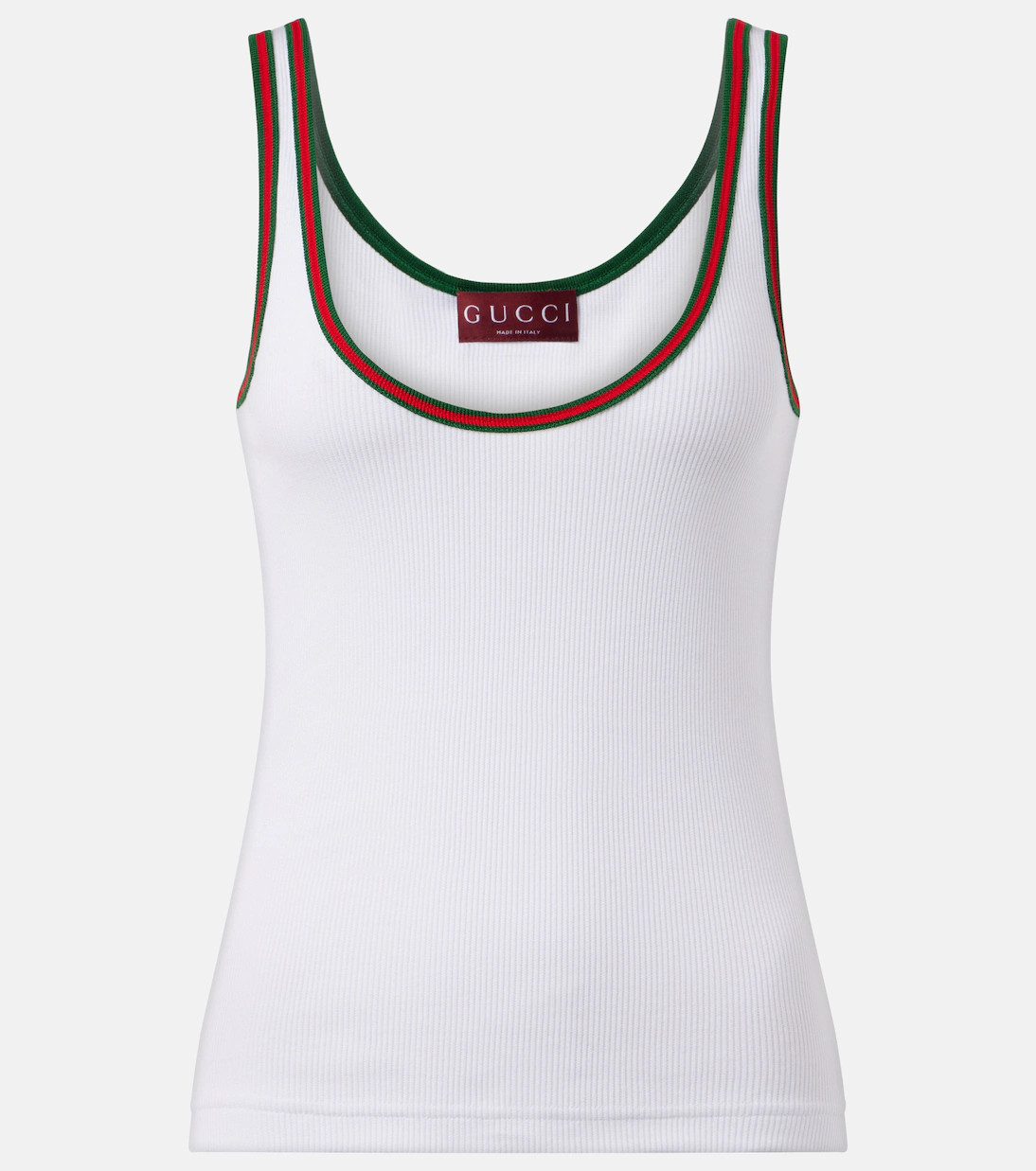 Ribbed-knit cotton tank top | Mytheresa (US/CA)