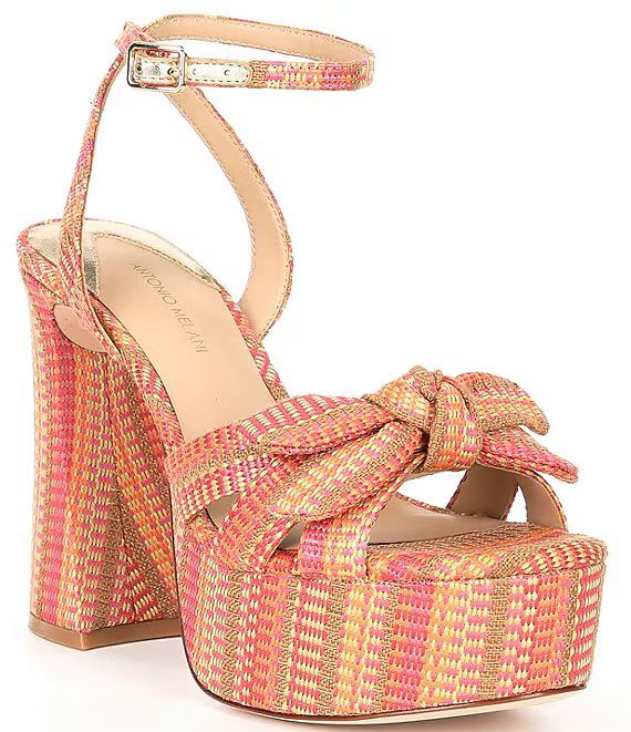 Bindi Bow Platform Dress Sandals | Dillard's