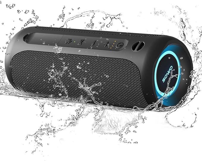 Portable Speaker, Wireless Bluetooth Speaker, IPX7 Waterproof, 25W Loud Stereo Sound, Bassboom Te... | Amazon (US)