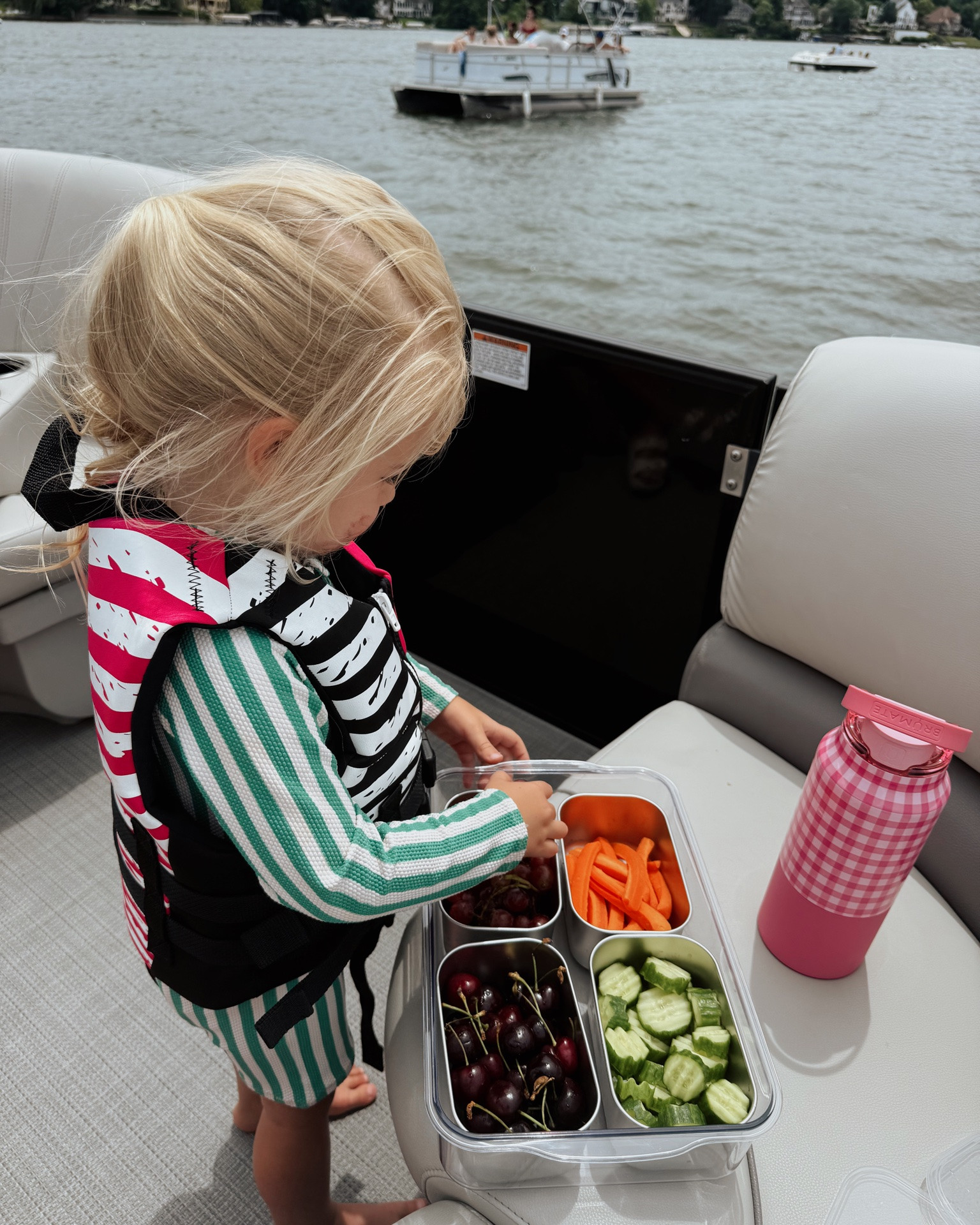 This little food tray is perfect for hosting at the lake pool or parties. It comes in stainless steel as a low toxic option. You can also get different size or container number options too ￼

#LTKmomlife #LTKdayinmylife
