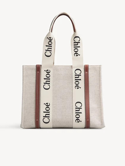 Medium Woody tote bag | Chloe UK