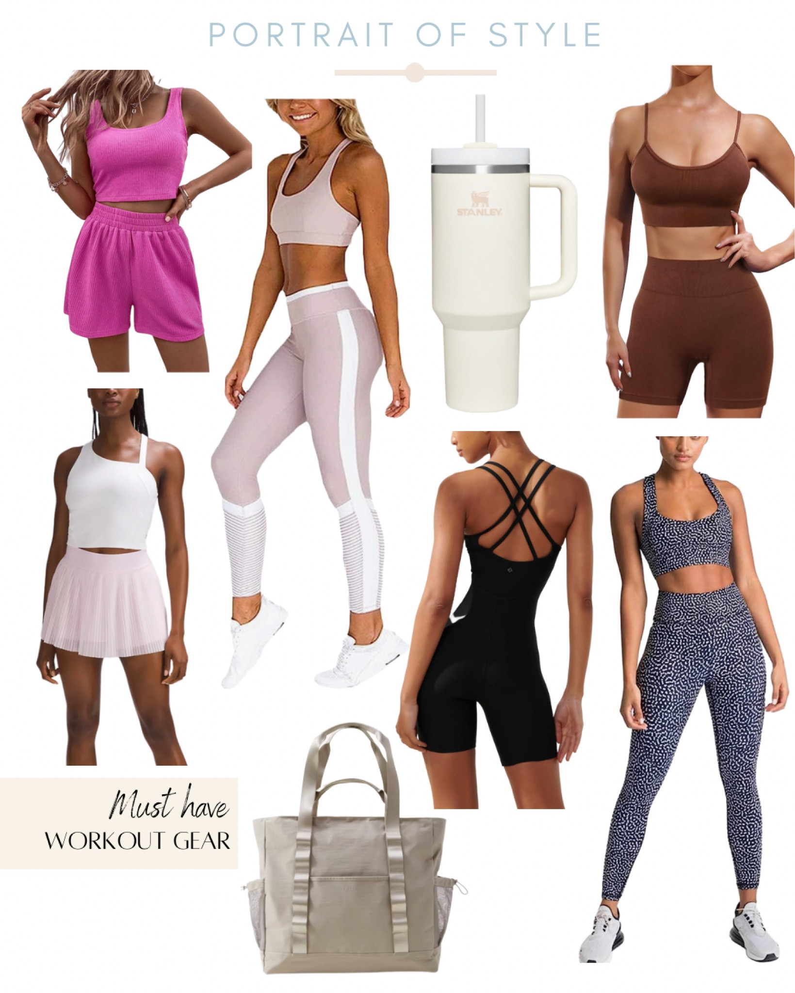 Workout attire inspo for your next pickle ball or tennis match! 

#workout #workoutattire #workouttop #workoutpants #workoutshorts #stanley #stanleytumbler #pickleball #pickleballoutfit #fitnessattire #tennisdress

#LTKunder100 #LTKFitness