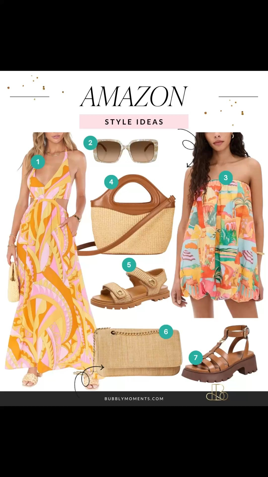 Bringing all the fun colorful vacation vibes this season 🌺✨ These effortless summer looks are perfect for beach trips, tropical vacations, weekend brunches, poolside days, cruises, and warm weather getaways. Loving the mix of playful prints, woven textures, comfy chic sandals, statement accessories, and easy outfits that look stylish with minimal effort. Everything about these looks feels bright, happy, elevated, and perfect for summer adventures ☀️🌴 If you love resort-inspired fashion, colorful style moments, and affordable finds that look way more expensive than they are, this roundup is full of must-have outfit inspo 💕 #LTKFinds #LTKFashion #LTKTravel #AmazonStyle #SummerOutfits #VacationLooks #BeachStyle #ResortStyle #ColorfulFashion #TropicalOutfits #PoolsideOutfit #VacationInspo #CruiseStyle #SummerWardrobe #Beachwear #EasyStyle #FashionTrends #TravelStyle #CuteOutfits #AmazonFashionFinds #AffordableStyle #DesignerInspired #WeekendStyle #BrunchLooks #StyleInspiration #BohoStyle #CoastalStyle #SummerOOTD #ChicVacationStyle #TrendyStyle #SunnyStyle #EverydayFashion #WarmWeatherStyle

#LTKootd #LTKgrwm #LTKfitnessgoals