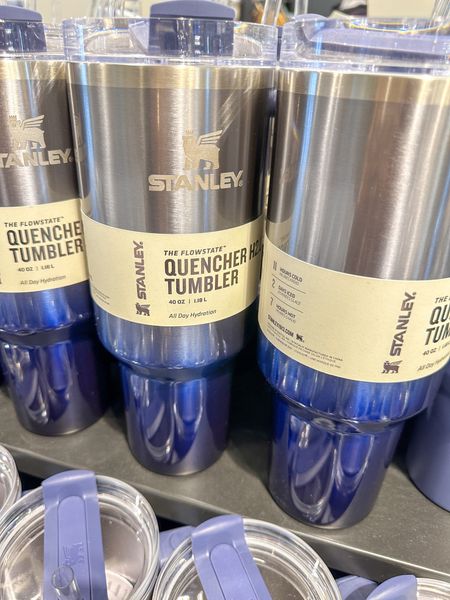 Stanley’s are on many kids, teens and mom’s Christmas wishlist! This is a brand new Stanley 40 oz. Quencher H2.0 FlowState Tumbler. A great color! #Stanley #Cups #Gifts #ChristmasGifts
