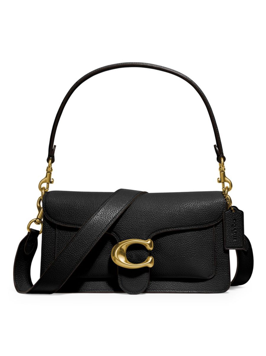 COACH Tabby Leather Shoulder Bag | Saks Fifth Avenue