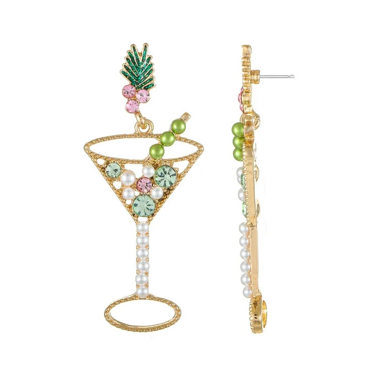 Packed Party Christmas Martini Earrings | Walmart (US)