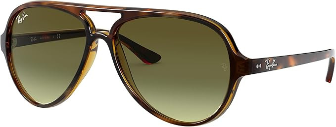 Ray-Ban RB4125 Cats 5000 Aviator Sunglasses | Amazon (US)
