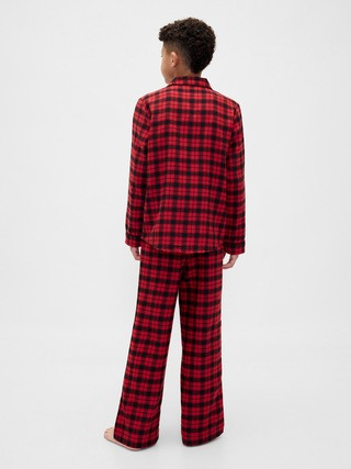 Kids Recycled Flannel PJ Set | Gap (US)