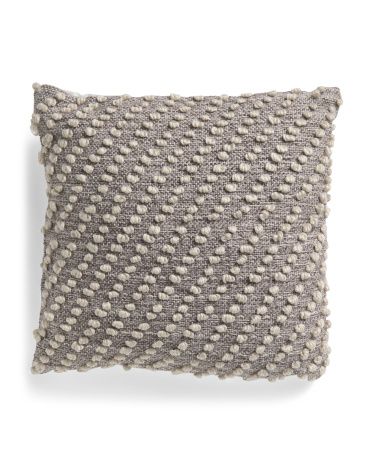 20x20 Tammy Indoor And Outdoor Woven Pillow | TJ Maxx