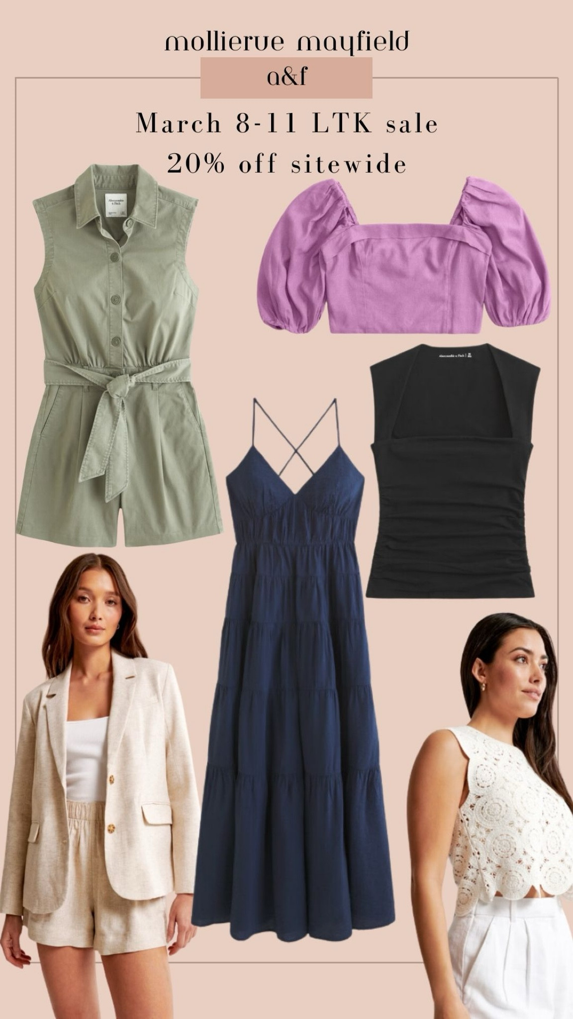 Love these new spring arrivals at A&F 🙌🏽 

#LTKSpringSale #LTKsalealert #LTKfindsunder50