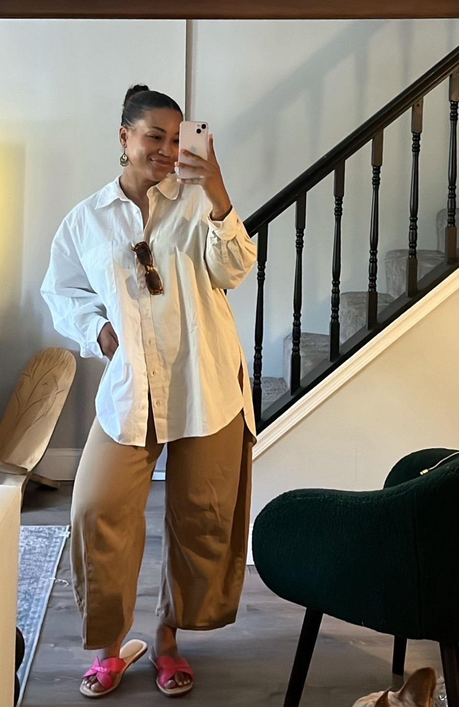 Favorite barrel pants! #LTKGap 

#LTKPetite #LTKWorkwear #LTKStyleTip