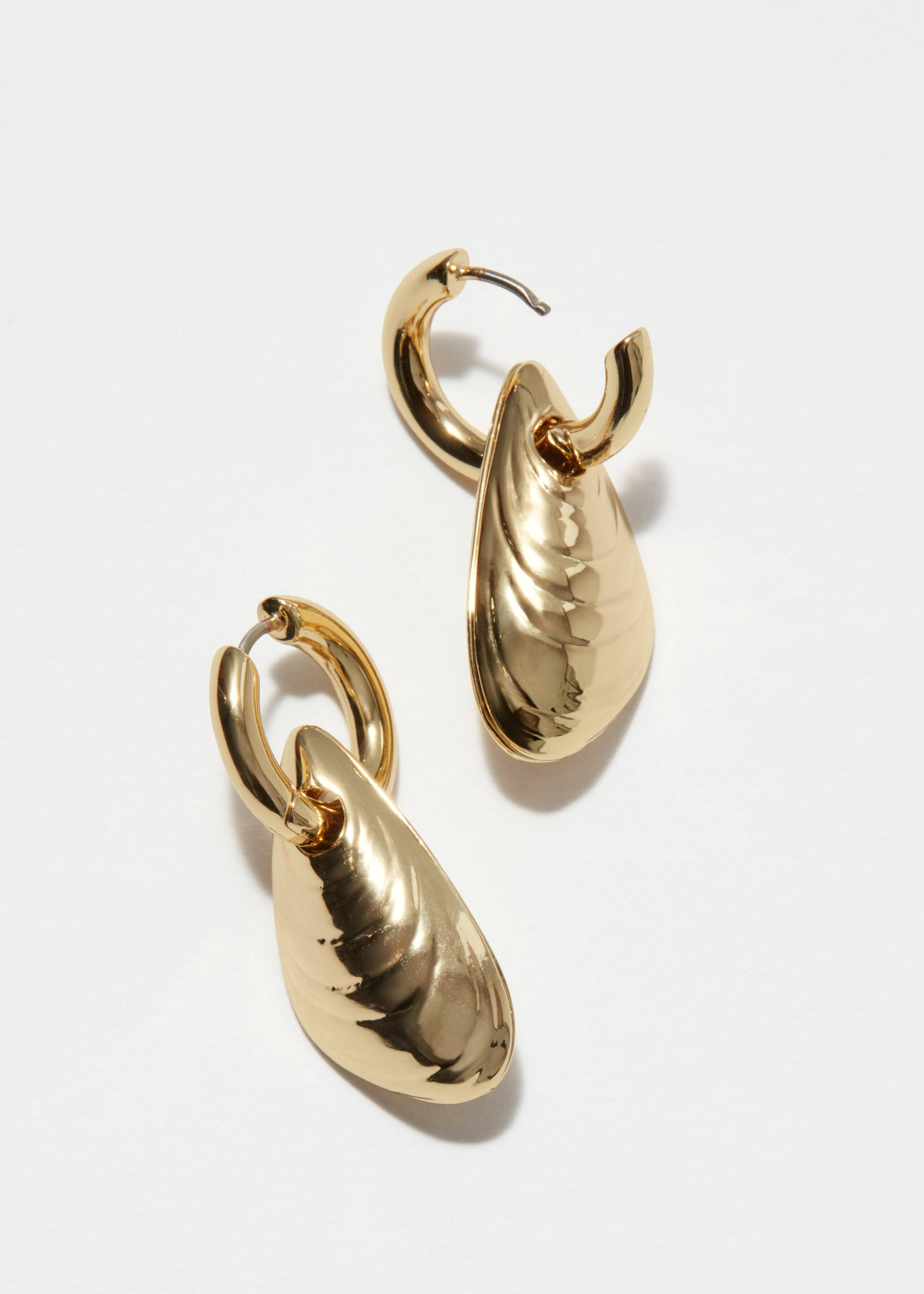 Pendant Hoop Earrings - Gold - Accessories - & Other Stories GB | & Other Stories UK