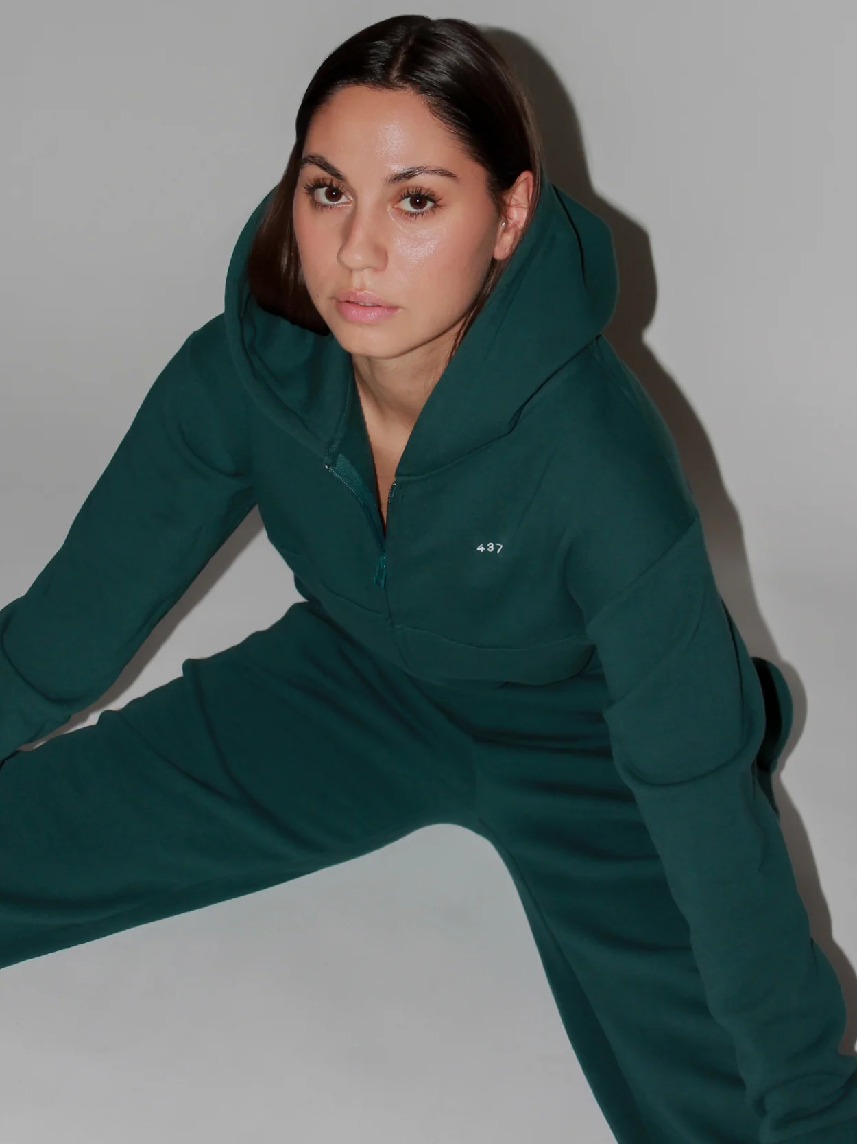 The Zip Hoodie / Spirulina | 437