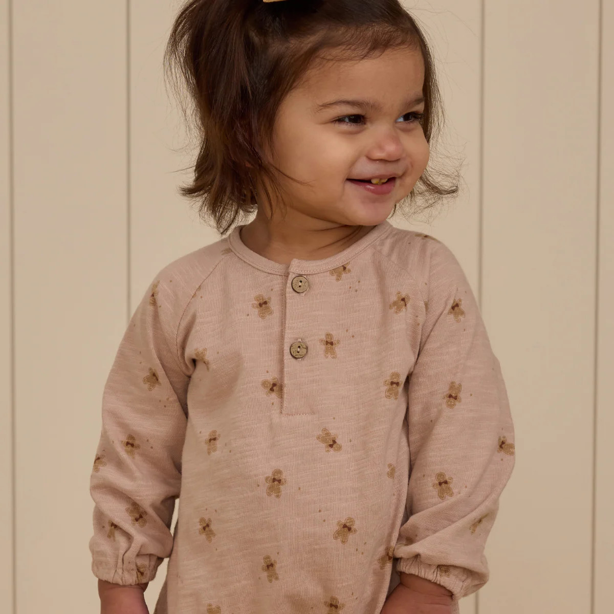 Rylee & Cru Henley Jumpsuit, Gingerbread | SpearmintLOVE