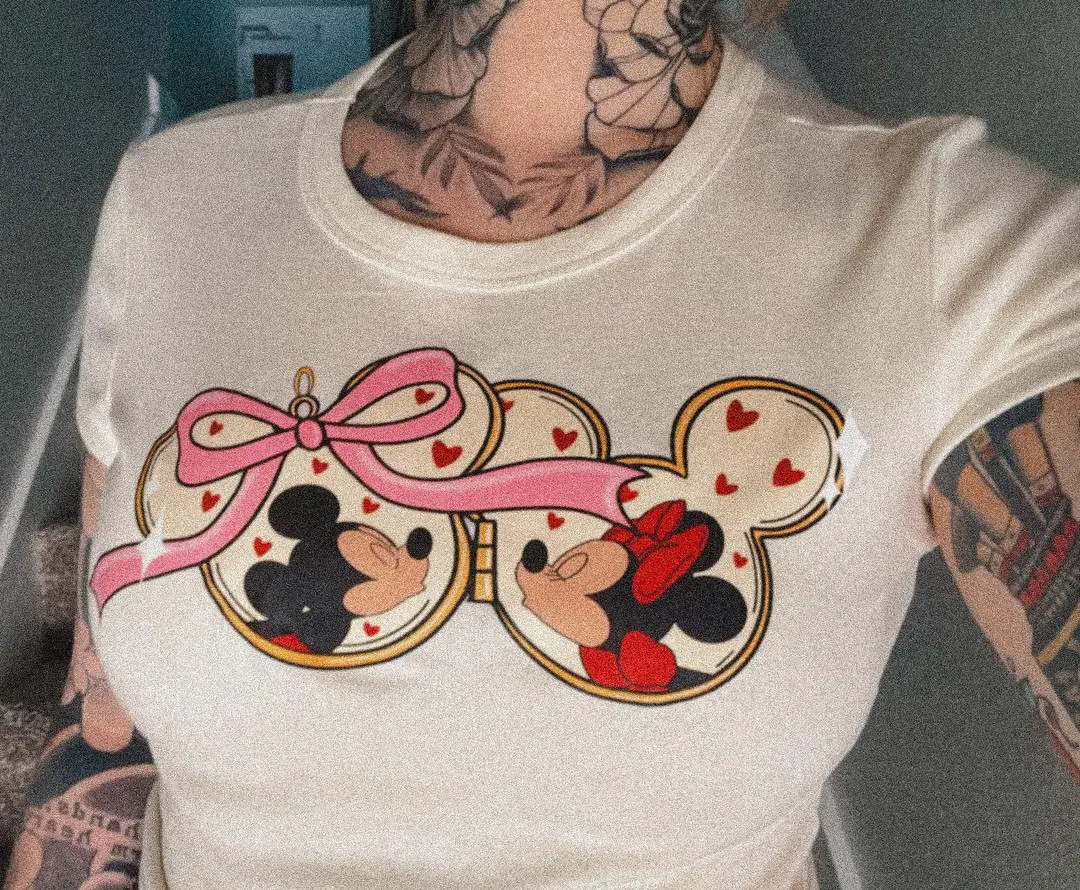 Disney Inspired Mickey and Minnie Locket Valentine’s Day - Etsy | Etsy (US)
