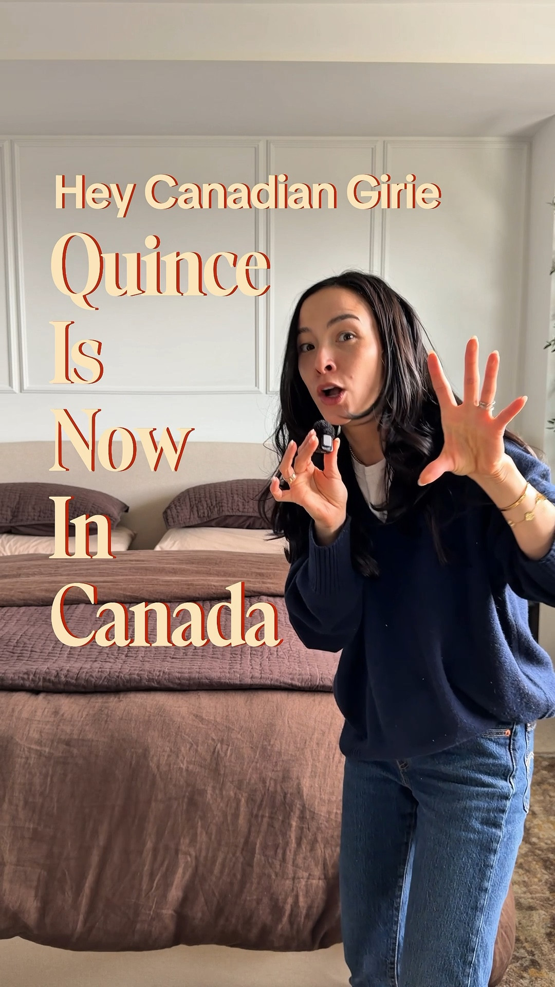 The squeal I squealed when I learned that @Quince  started shipping to Canada!!! 
Seriously ladies, so many of you asked me if the hype was worth it when I first tried it out, and I can confidently say, it sure is. I keep coming back for more… and one in every colour. 
Here’s what you see: 
- European Linen Sheet Set in sand
-Organic Brushed Cotton Sheet Set in Toffee 
-European Linen Duvet Cover in Espresso 
-European Linen Cotton Stitch Quilt Set in Espresso
Everything is linked here 
#QuincePartner



#LTKcanada #LTKhome #LTKsale