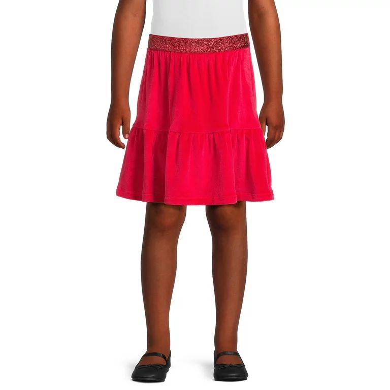 365 Kids by Garanimals Girls Velour Skirt, Sizes 4-10 - Walmart.com | Walmart (US)