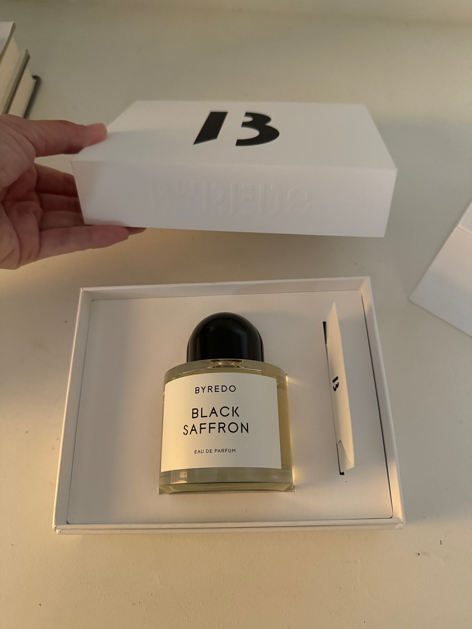 My new fave scent. Really warm yet complex and intriguing. 

Top: Juniper Berries, Pomelo, Saffron
Heart: Black Violet, Cristal Rose, Accord Cuir
Base: Blonde Woods, Raspberry, Vetiver
#fragrance #perfume

#LTKBeauty