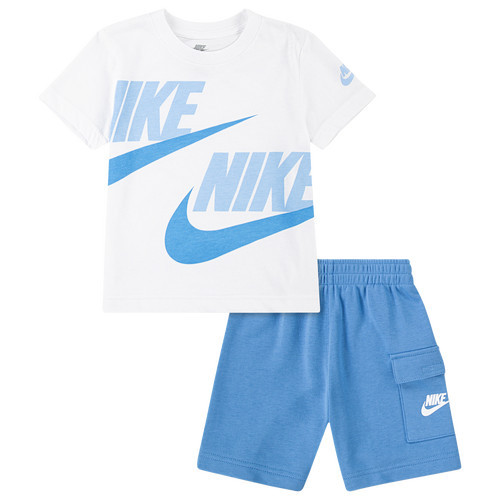 Boys Nike Nike NSW Cargo Shorts Set - Boys' Toddler Blue Beyond Size 2T | Kids Foot Locker (US)