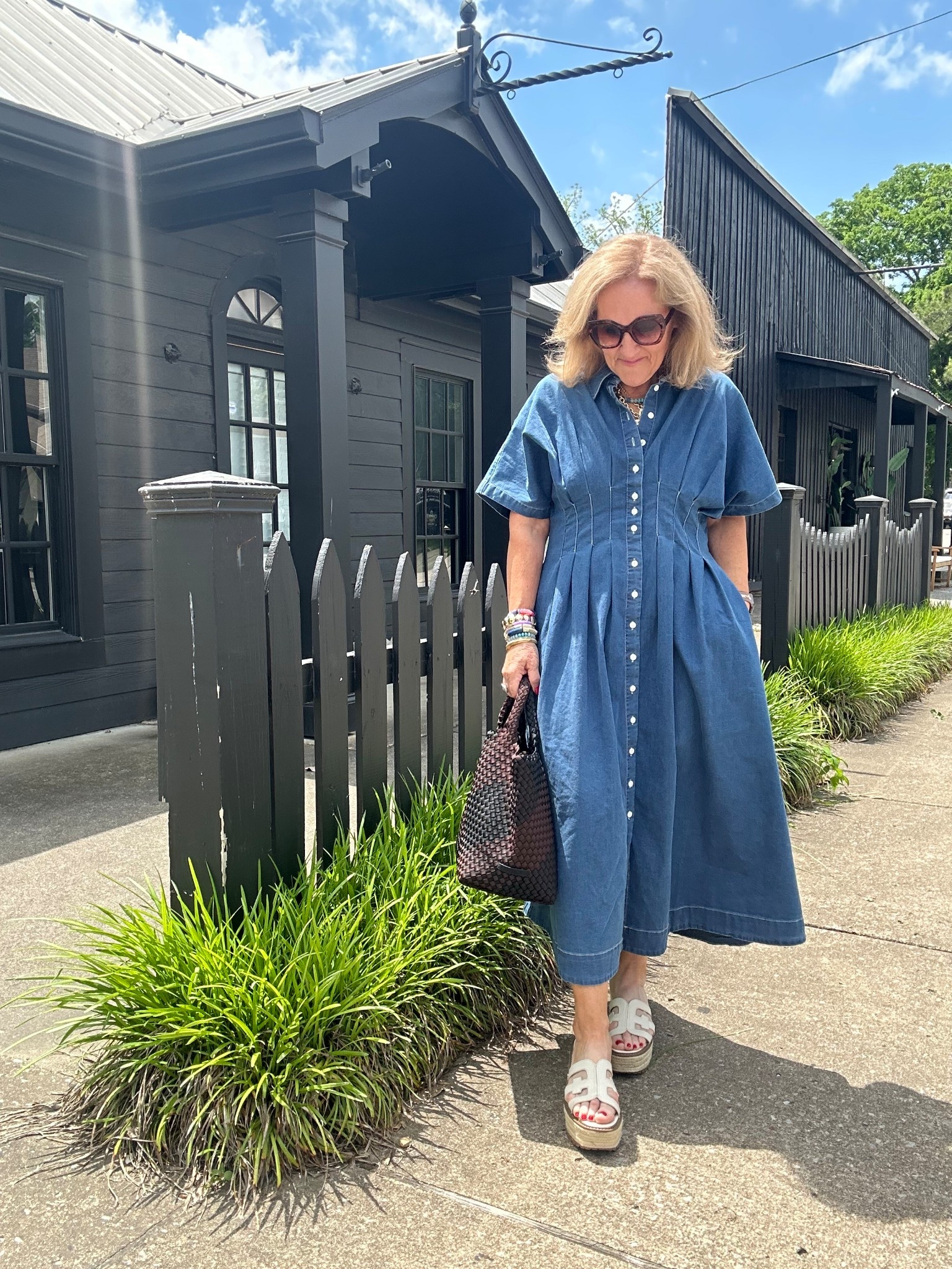 Anthropologie Tobie dress.

This is a must buy at Anthropologie. 
Get it in denim, a beautiful new plaid, a pretty floral, a solid black, or a black-and-white stripe. The other colors are pretty much sold out. This is your chance to grab the viral dress. 

The medium petite fits me best, but my brown one is a size medium. 

Anthropologie top rated dresses summer dress spring dress work dress vacation dress favorite dress

#LTKOver40 #LTKPetite #LTKSaleAlert


Linking some great anthro gifts too 

Medium petite in the dress
Full size up in the boots



#LTKWatchNow 

#LTKMidsize #LTKOver40