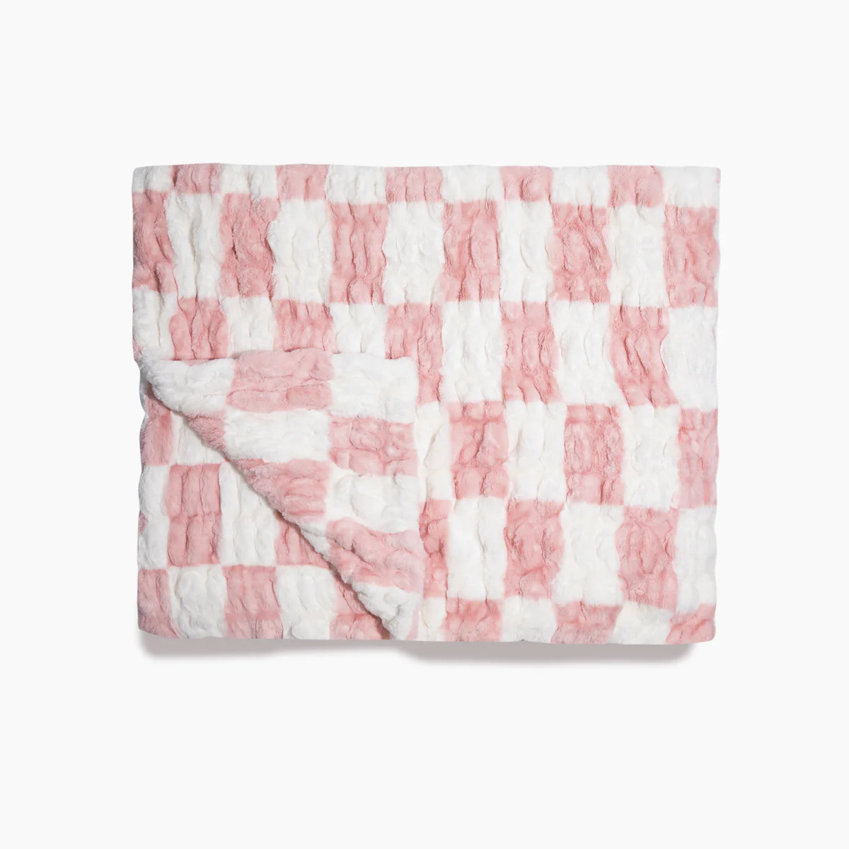 Pink Check | Lola Blankets