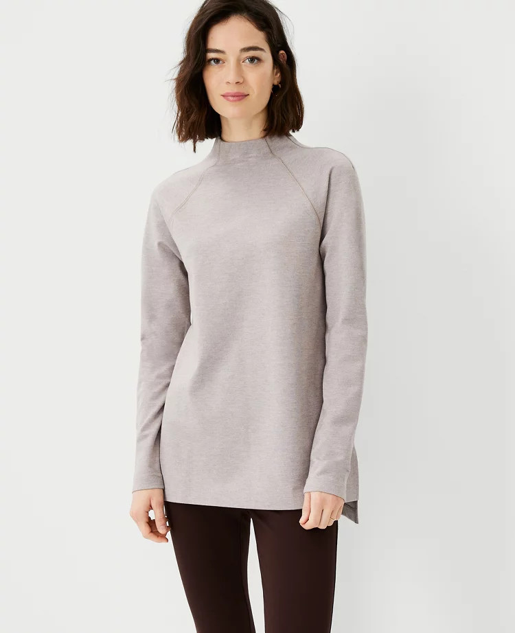 Raglan Sleeve Tunic Top | Ann Taylor (US)