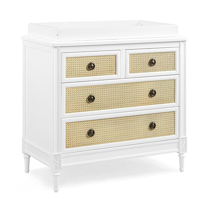 Delta Children Madeline 4 Drawer Dresser with Changing Top and Interlocking Drawers - Greenguard ... | Amazon (US)
