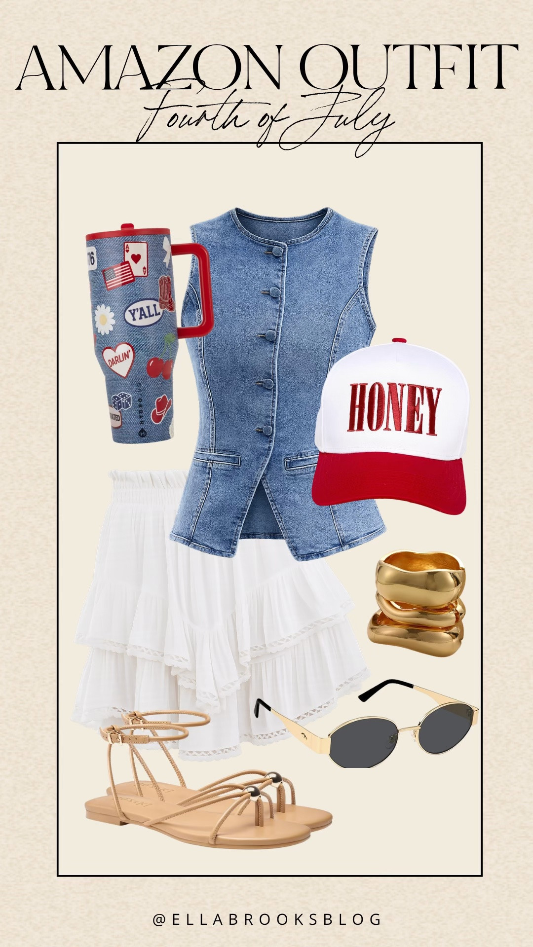 Amazon Fourth of July outfit!

Amazon fashion, Amazon style, 4th of July, summer outfit, denim vest, white skort

#LTKootd #LTKSeasonal #LTKTall