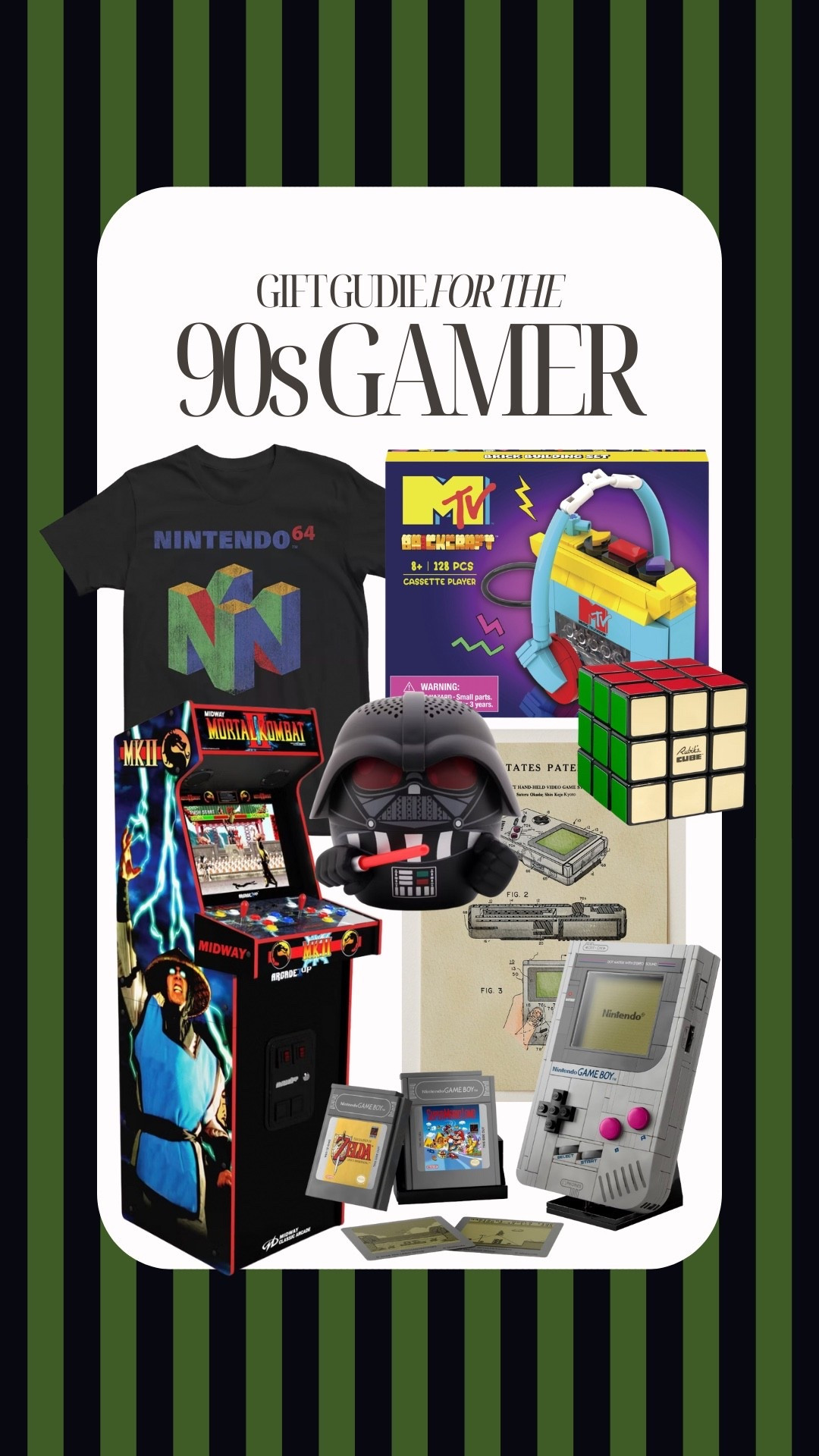 Gift guide for the 90s gamer, gift ideas for him 

#LTKMens #LTKHoliday #LTKGiftGuide
