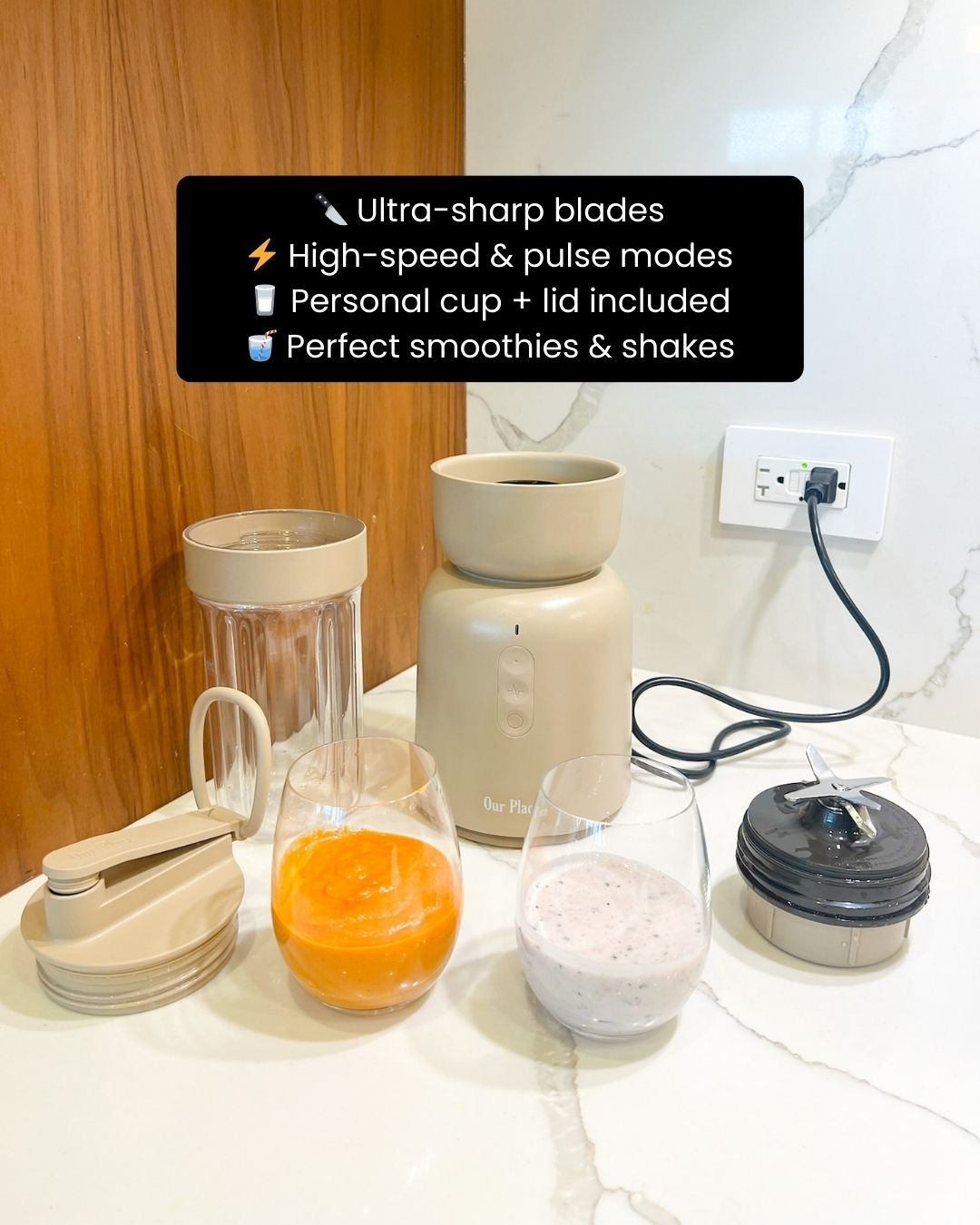 Upgrade your kitchen game with the Our Place Splendor Blender 🥤✨💖 Compact, powerful, and beautifully designed, it’s perfect for whipping up smoothies, dips, and more in just seconds 💫 Whether you’re starting your day or prepping snacks, this blender makes it easy, quick, and stylish!

#LTKHome #KitchenFavorites #OurPlaceBlender #SmoothieMaker #AmazonFinds #HealthyHabits #BlendLife #HomeEssentials #LTKFinds #KitchenStyle #QuickMeals #WellnessAtHome #ModernKitchen #DailyRoutine #CleanEating 

 