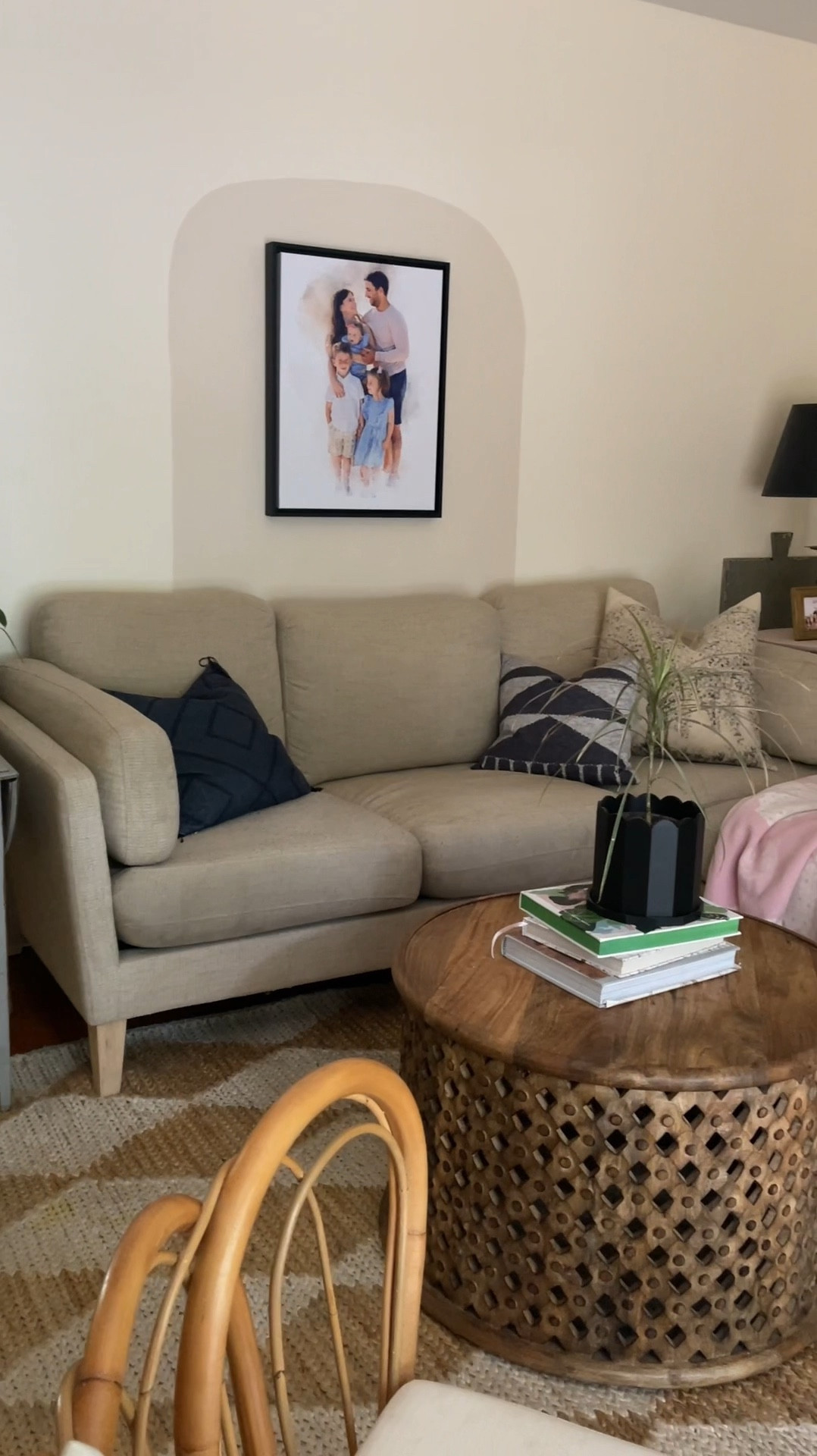 This art is perfect for our living room. It takes photos and turns them into watercolor art





#LTKVideo #LTKHome #LTKStyleTip