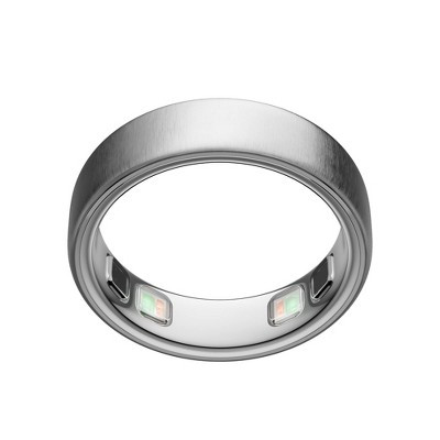 Oura Ring 5 Brushed Silver - Size 8 | Target