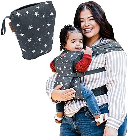 JJ Cole Luma Packable Carrier – 4 -Position Baby Carrier - Compact Travel Bag | Amazon (US)
