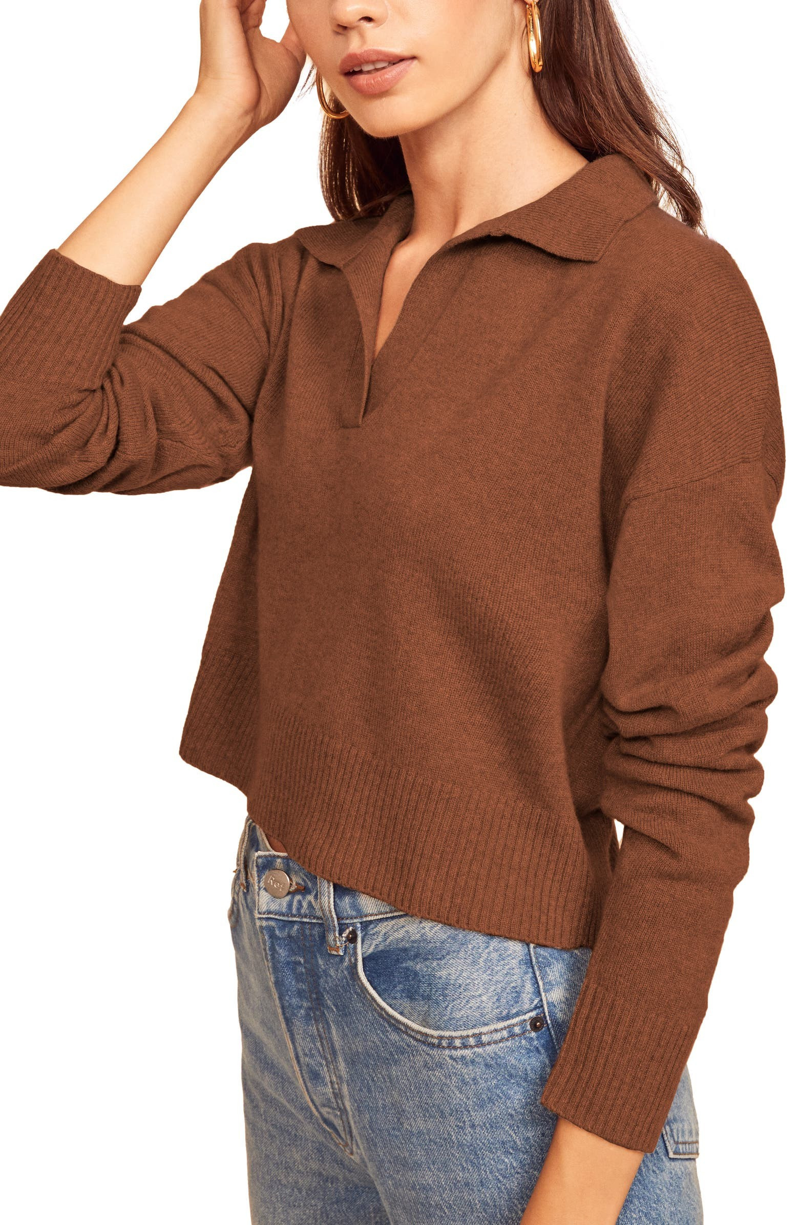Cashmere Polo Sweater | Nordstrom | Nordstrom