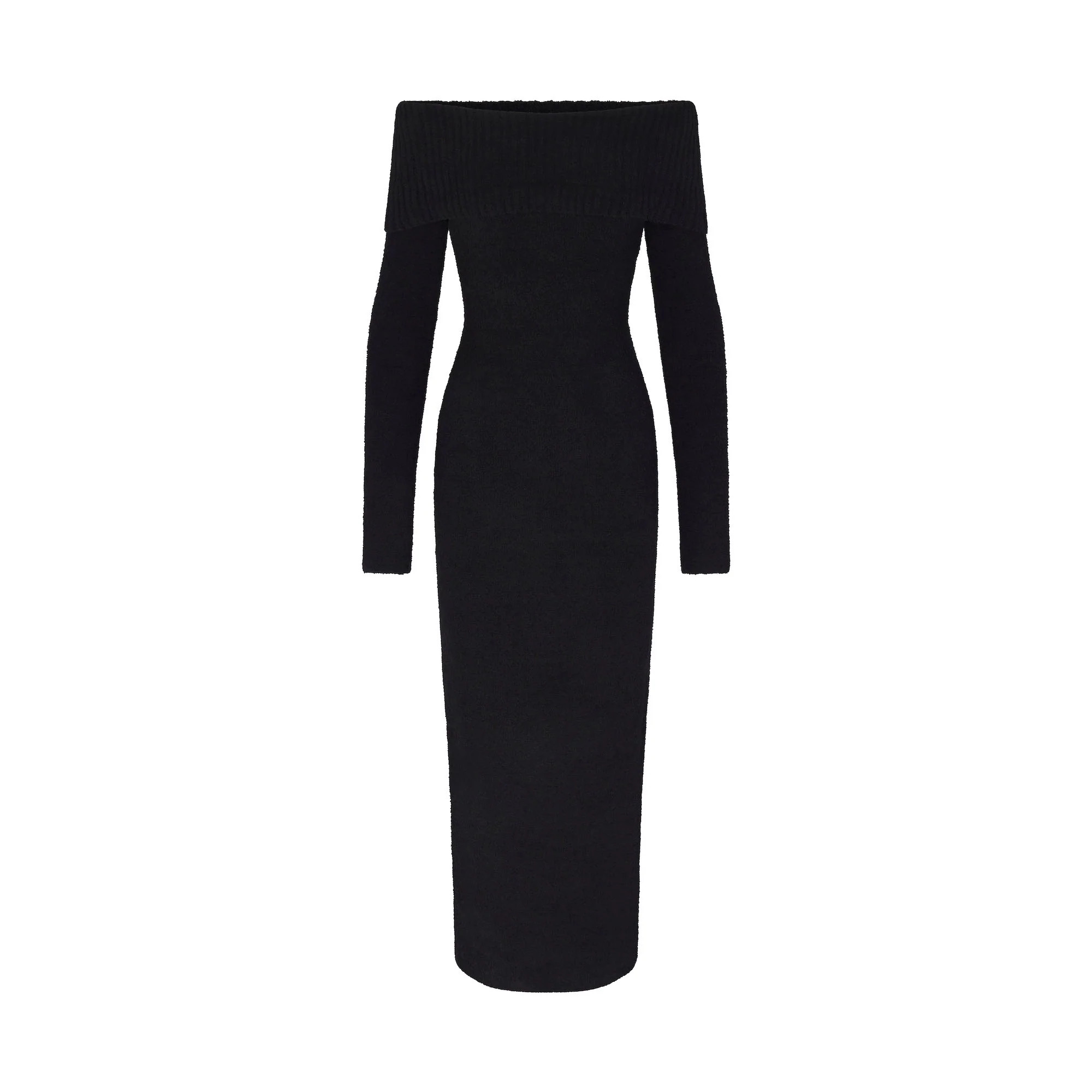 KNIT OFF THE SHOULDER DRESS | SKIMS (US)