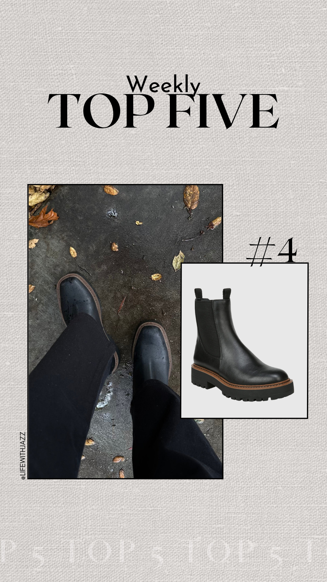 #4 bestseller: Sam Edelman waterproof lug sole boots 

the best waterproof boots I own! i've walked 20k steps in these before on a trip to Japan 

 #LTKSeasonal