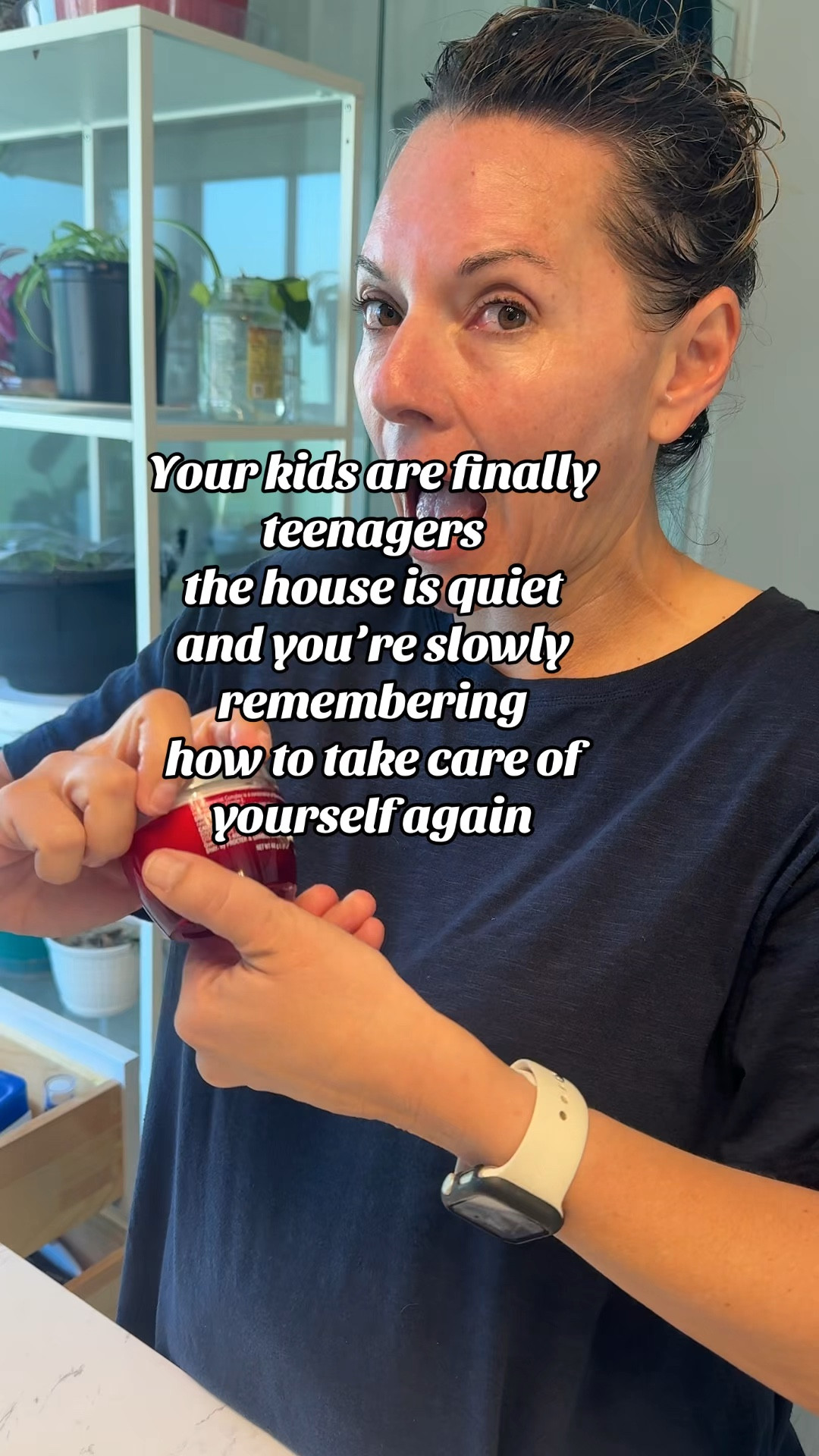 Apparently you hit 45 and suddenly care about skincare.

Teenagers sleep until noon, so now I finally have time to take care of my skin.

Here’s the simple routine I’ve been using lately.
Thayers Milky Toner, RIC Vitamin C Serum, L’Oréal Eye Revitalift, Oli Of Olay Moisturizer 


#LTKBeauty #LTKOver40 #LTKselfcare