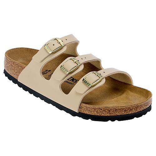 Birkenstock Florida Soft Footbed Sandal - Tan - 5/5.5 | HSN