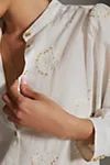 Embroidered Long-Sleeve Buttondown | Anthropologie (US)