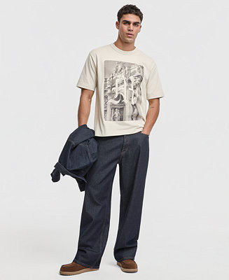 Men's Baggy-Fit Riverside Wash Jeans, Macy's Exclusive | Macy's