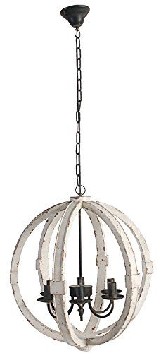 A&B Home Calder Wooden Chandelier, 22.5"L x 22.5"W x 26"H | Amazon (US)