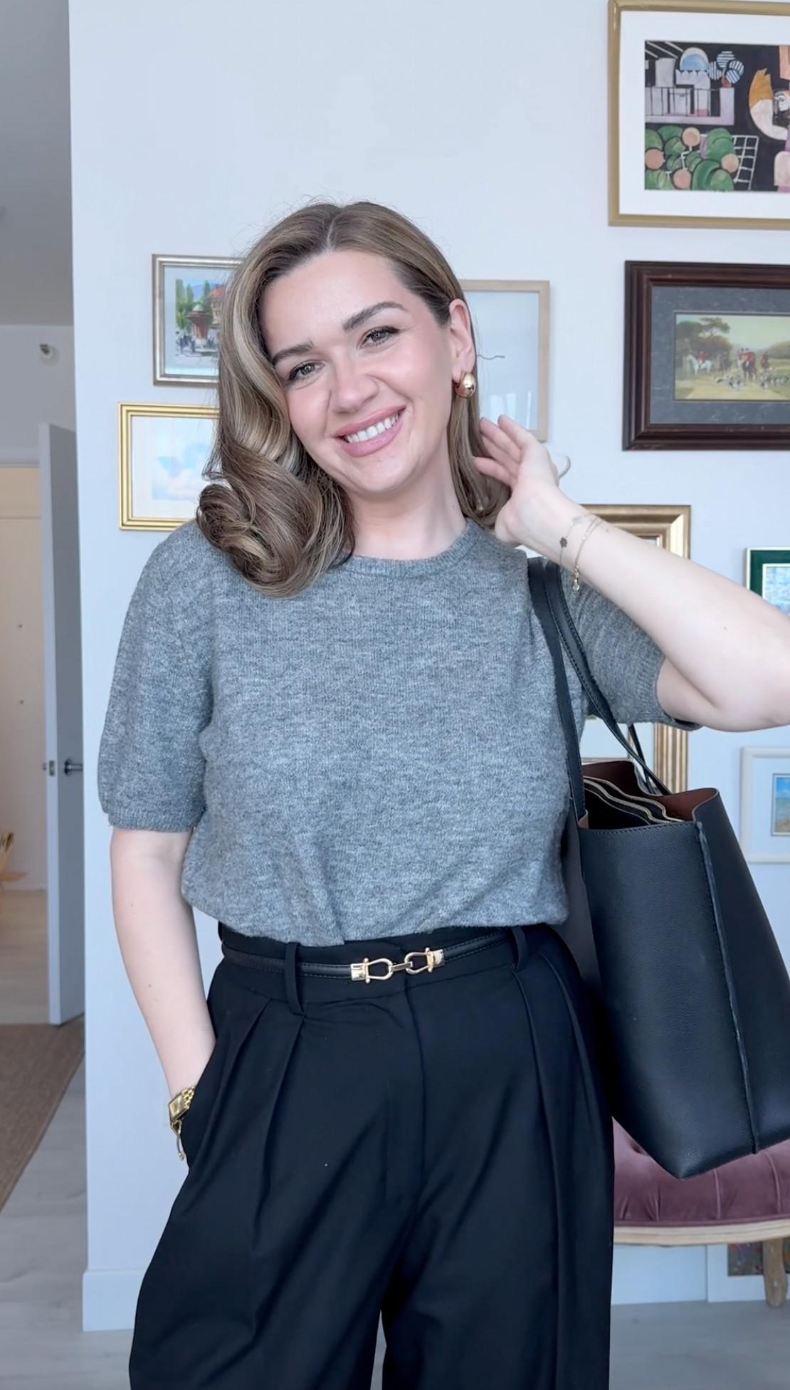 Outfit 2 in the "No thought outfits" series - my favorite looks 🫶🏼

#LTKWorkwear #LTKFindsUnder100 #LTKMidsize