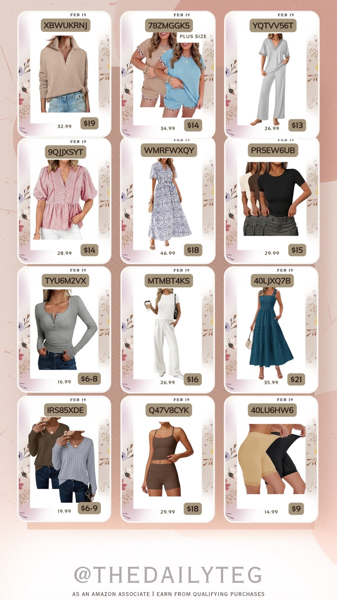 Amazon fashion finds I’m loving lately ON SALE✨

Sharing all my current favorite comfy + cute pieces — bump-friendly tops, lounge sets, everyday dresses, basics you’ll actually wear, and budget staples under $30 🤍

#LTKfinds #amazonfashion #bumpfriendly #momstyle #affordablefashion


#LTKU #LTKootd #LTKSaleAlert